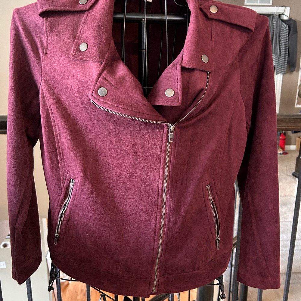 Moto suede Jacket